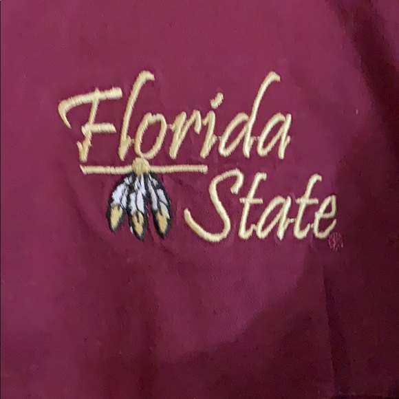 FSU Garnet button down blouse - Picture 2 of 5